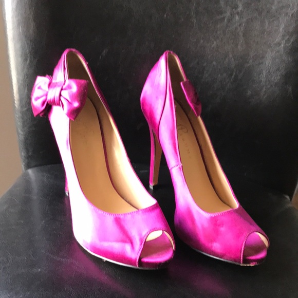 dark pink shoes for wedding
